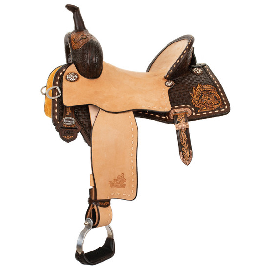 Circle Y Josey Legend Vintage Barrel Saddle MJ44