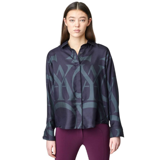 Yagya Monogram Silk Shirt