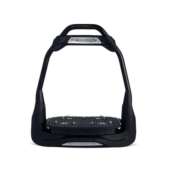 Freejump Air'S Full Black Stirrup FLAT + STRAIGHT EYE