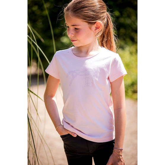 Kids Pénélope Pink Iconic T-Shirt FRONT