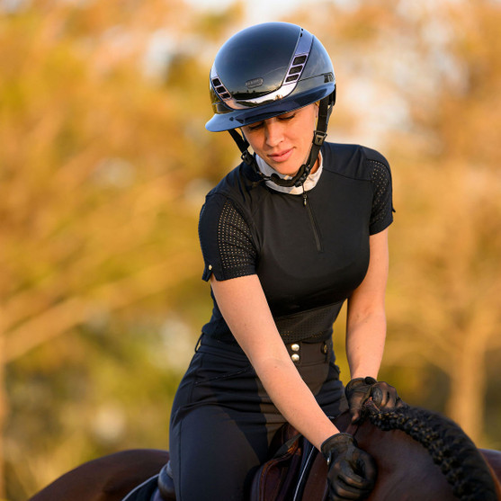 Euphoric Grace SS Show Shirt BLACK FRONT