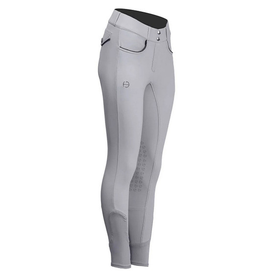 Halter Ego Evolution KP Breeches ALLOY/ANTHRACITE FRONT