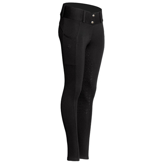 Sloane Full Seat Breggings BLACK FRONT