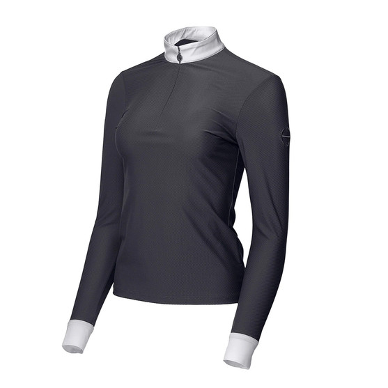 Halter Ego Devon Show Shirt CHARCOAL FRONT