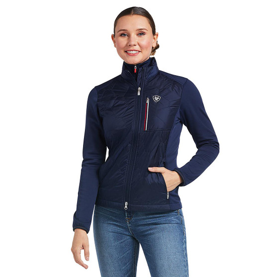 Ariat Fusion Insulated Jacket TEAM NAVY FRONT