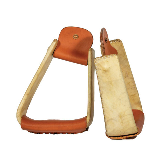 Professional’s Choice Rawhide Slant Stirrups