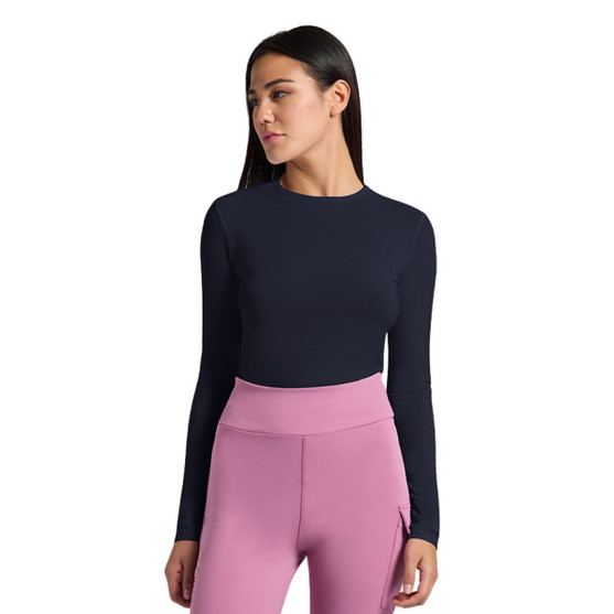 Rider's Gene Tech Long Sleeve T-Shirt NAVY FRONT