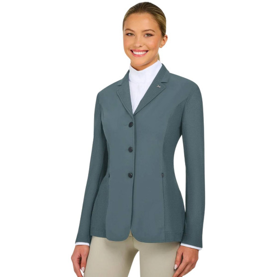 RJ Classics Harmony Evo Mesh Show Coat SEA SLATE FRONT