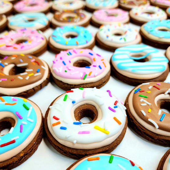 Equine Confections Donuts Horse Cookies