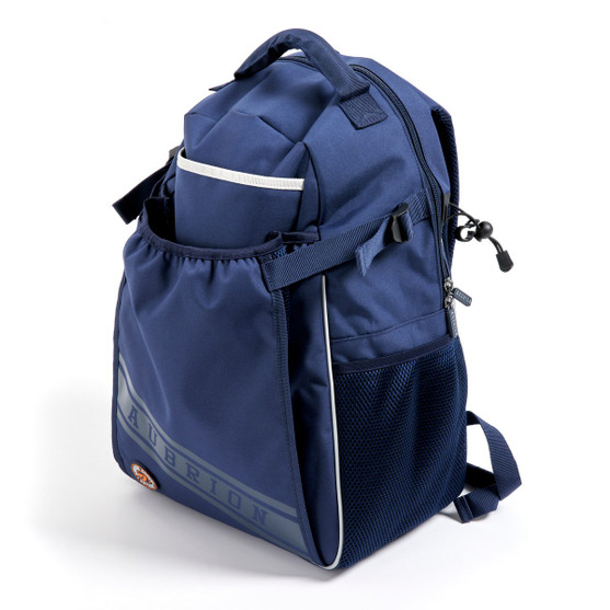 Aubrion Equipt Rider Backpack NAVY FRONT 3/4