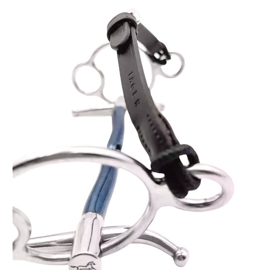 Fager Leather Curb Strap BROWN