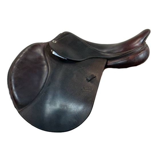 Used CWD SE02 Close Contact Jump Saddle left side