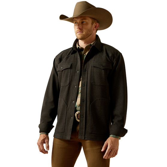 Men's Ariat Cattleman Shirt Jacket FRONT
