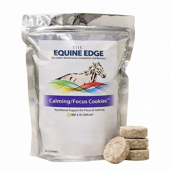THE Equine Edge Calming/Focus Cookies FRONT