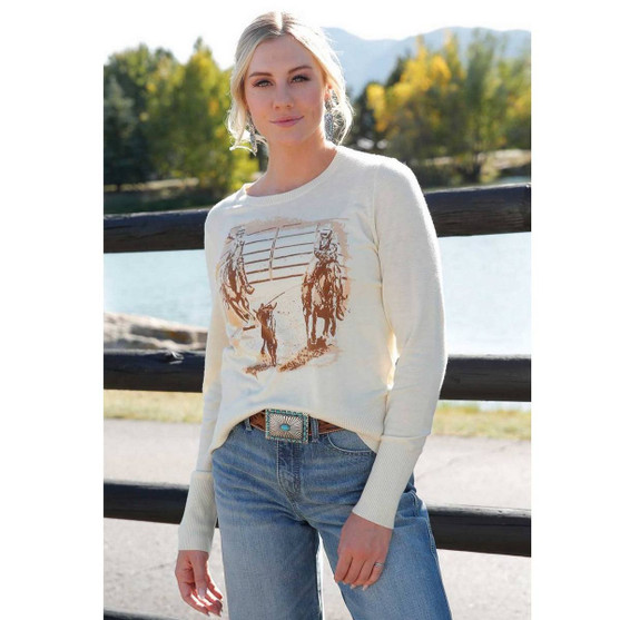 Cruel Denim Roper Graphic Lightweight Sweater