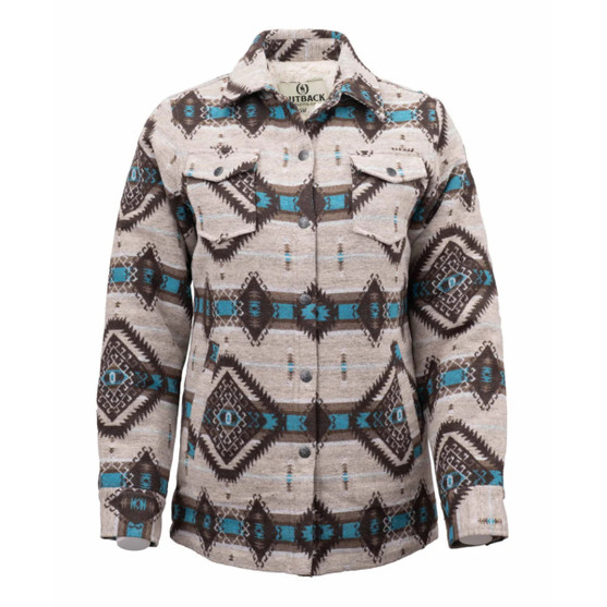 Outback C'Anne Jacket LT BROWN FRONT