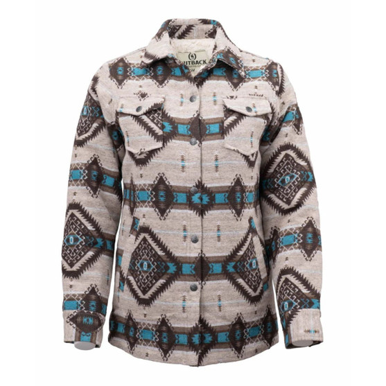 Outback C'Anne Jacket LT BROWN FRONT