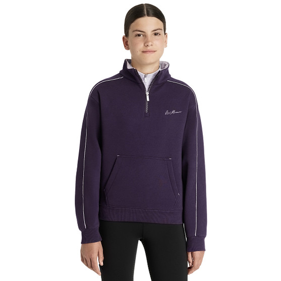 LeMieux Young Rider Kate 1/4 Zip JUNIPER FRONT