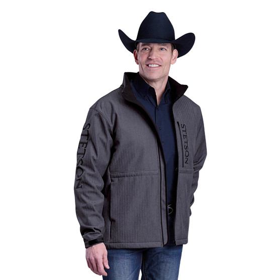 Men's Stetson Softshell Jacket FRONT