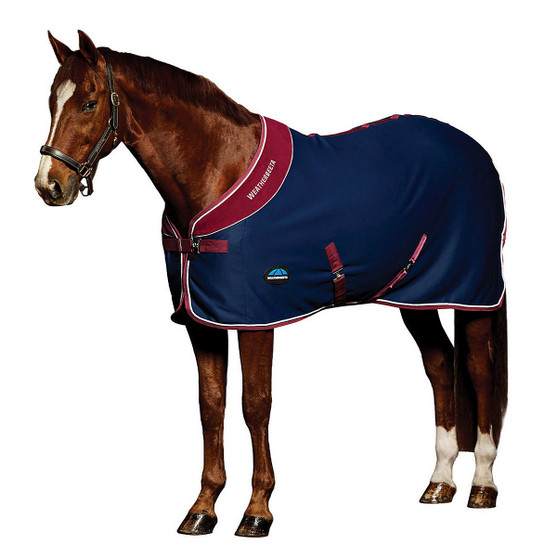 WeatherBeeta Opulence Show Sheet NAVY/BURGUNDY