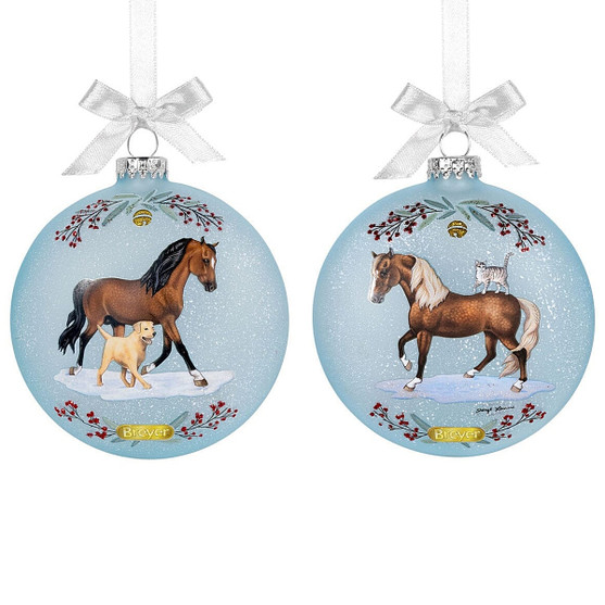 Breyer Artist Signature Ornament Morgan & Friends