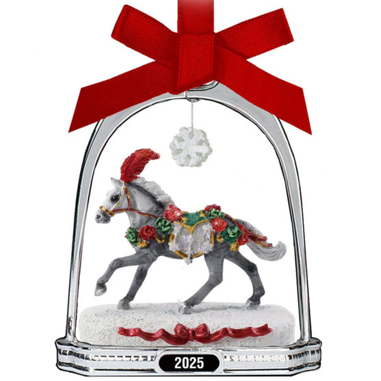 Breyer Christmas in Bloom Stirrup Ornament