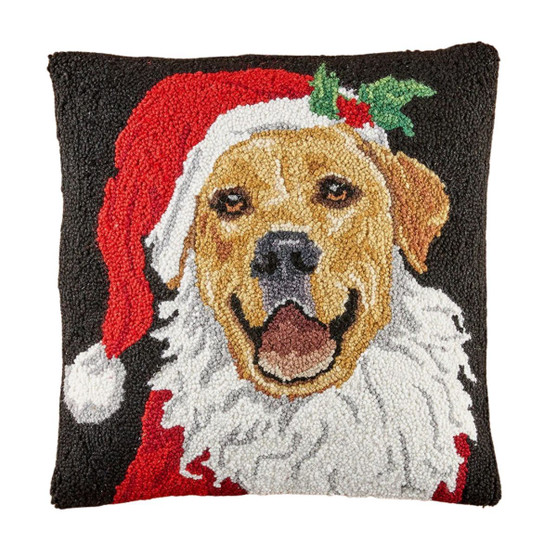 Christmas 18x18 Pillow RETRIEVER
