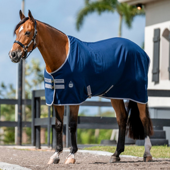 Horseware Amigo Stable Sheet NAVY/GREY