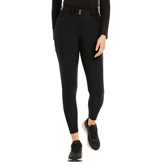 LeMieux Isabelle Full Seat Breeches BLACK FRONT