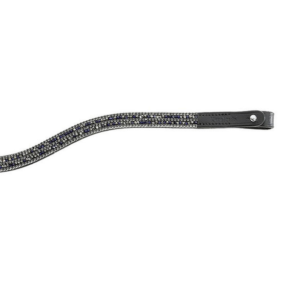Kavalkade Button Curved Browband | Night