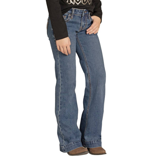 Girls' Rock & Roll Denim Trouser Jeans FRONT