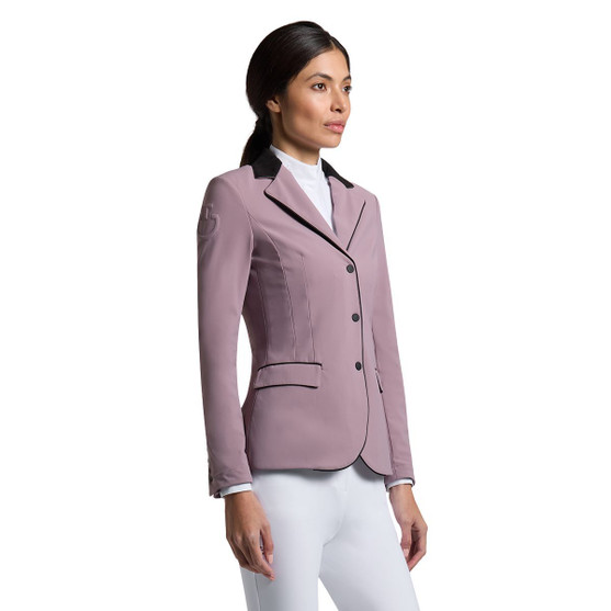 Cavalleria Toscana Zip Riding Jacket Grape Shake FRONT