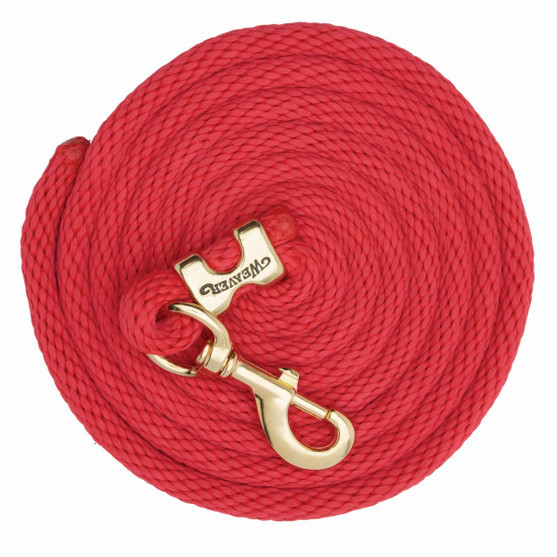 Weaver Nylon Lead Rope RED