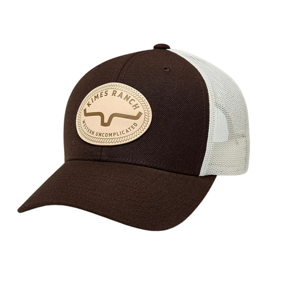 Kimes Ranch Carson Trucker Hat BROWN SIDE