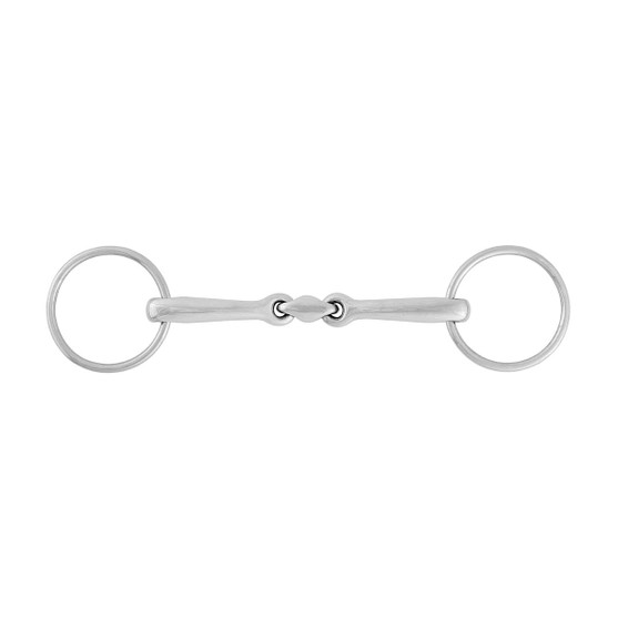 Stübben Steeltec Easy Control Loose Ring Bradoon