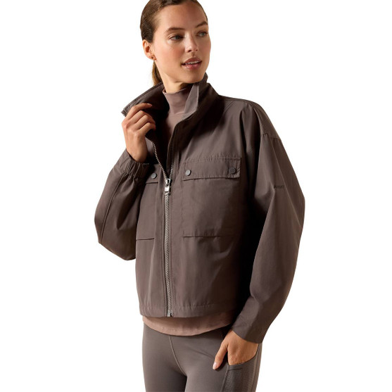 Ariat Breathe X Jacket PLUM GREY FRONT