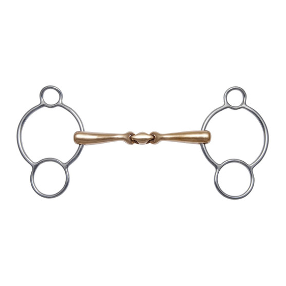 Stübben Sweet Copper Quick Contact 3-Ring Gag