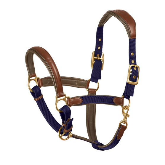 Ovation Luxor Cushion-Flex Halter NAVY