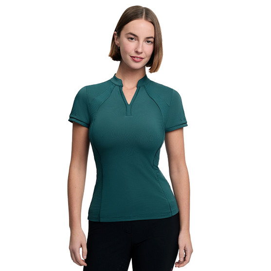 LeMieux Lisa Mesh SS Base Layer JUNGLE FRONT