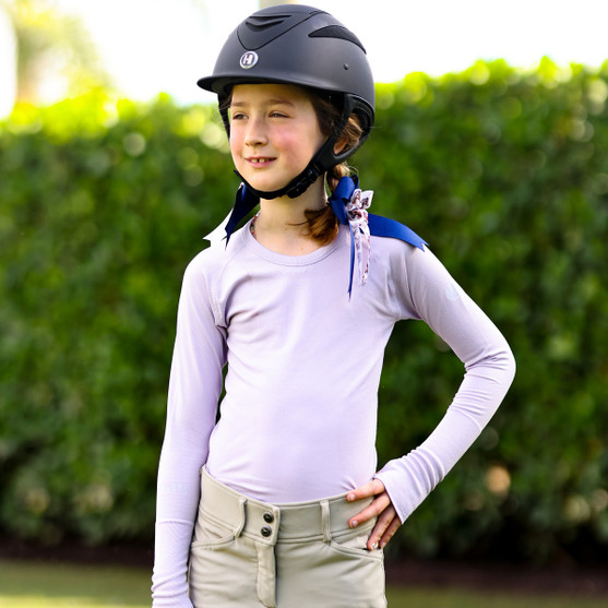 TKEQ Mini Kennedy Seamless LS Shirt Charm FRONT