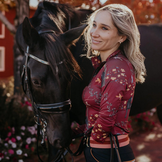 Deinhardt Shangri-La Zip LS Training Shirt SIDE