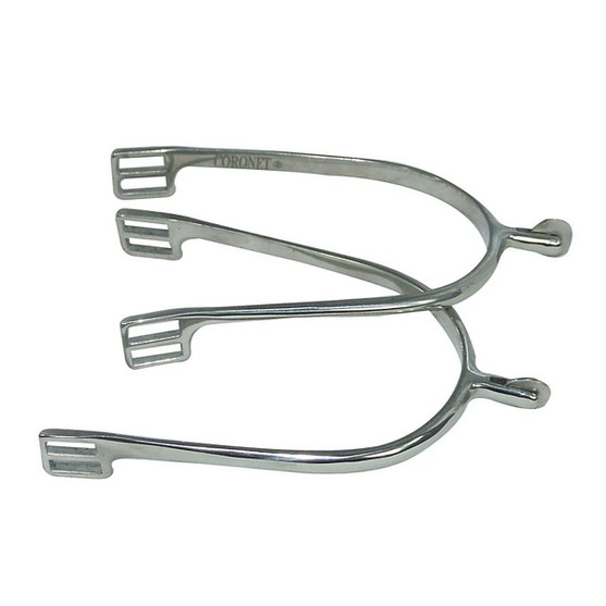 Coronet Lightweight Disc Rowel Spurs