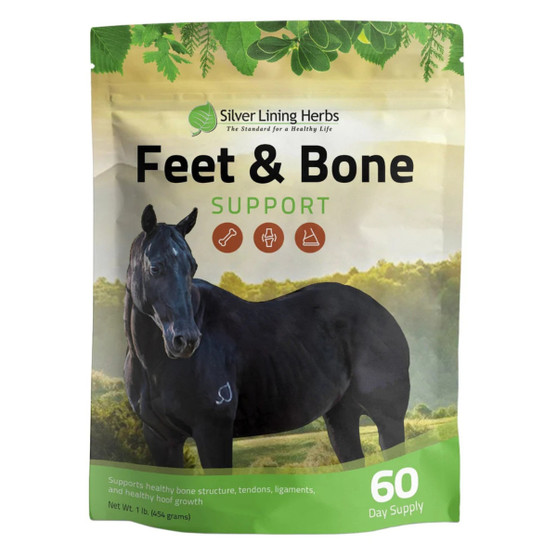 Silver Lining Herbs Feet & Bone Support 1LB FRONT