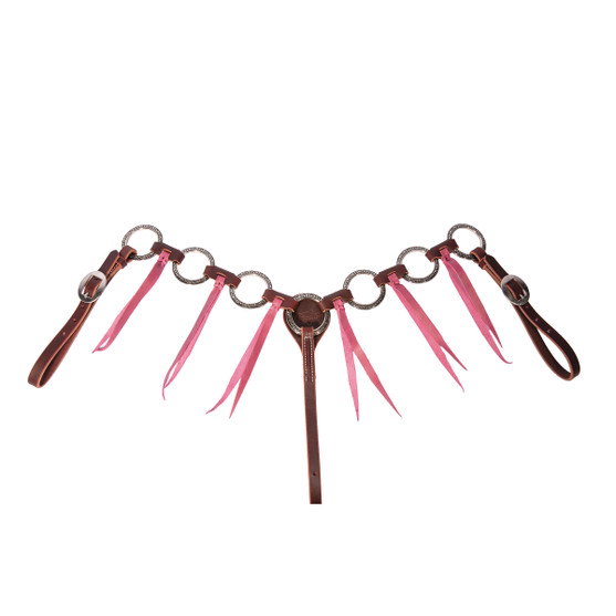 Professional's Choice Pony Ring Tassel Breast Collar ORCHID