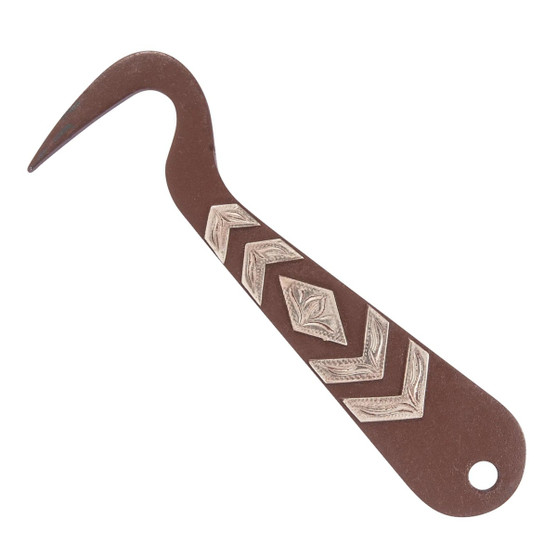 Cashel Silver Arrow Diamond Hoof Pick FRONT