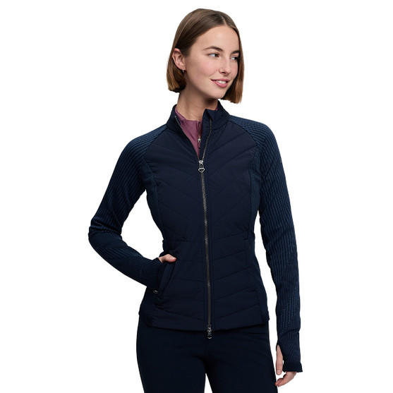 LeMieux Maddie Hybrid Jacket NAVY FRONT