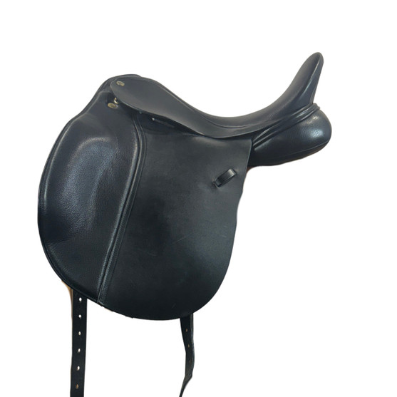 Used Frank Baines Omni Dressage Saddle left side