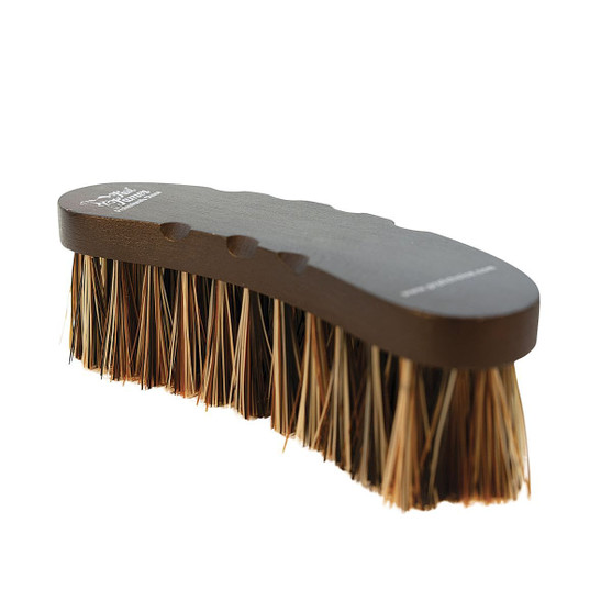 Tail Tamer Coconut Bristle Curved Brush ANGLE