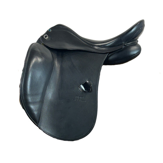 Used Stubben Dressage Saddle left side