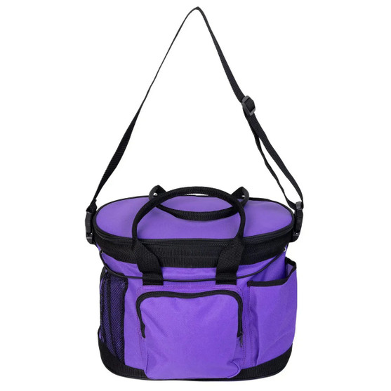Huntley Deluxe Grooming Bag PURPLE WITH STRAP